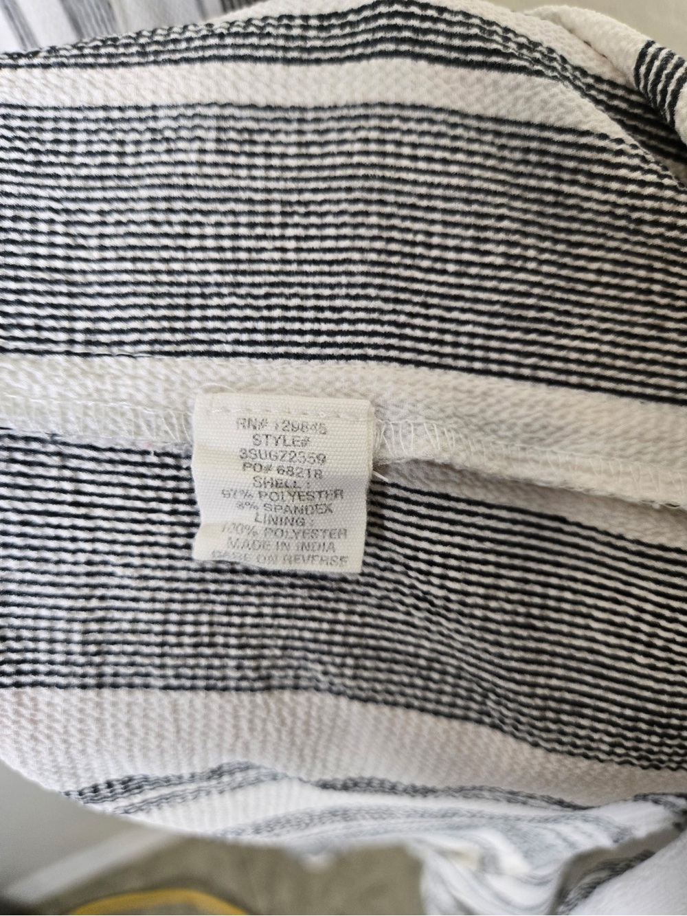 Bailey Blue Striped Off Shoulder Maxi Dress SZ M Boho Beachy Ruffle - Picture 8 of 8